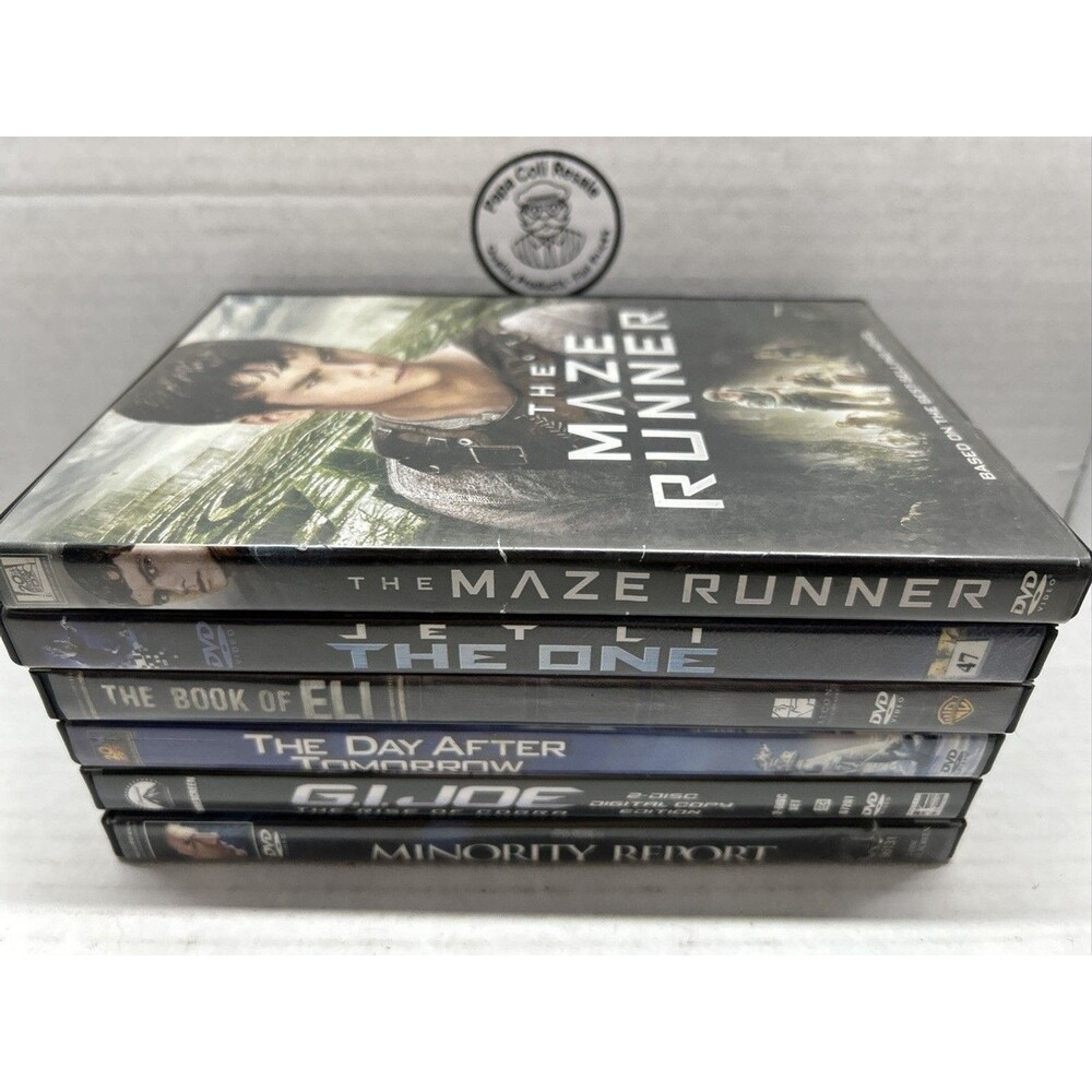 6 Movie DVD Bundle - Sci-Fi/Action